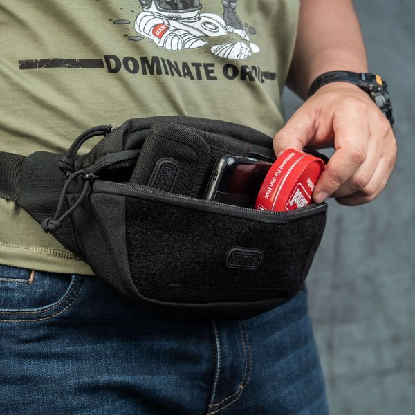 M-Tac сумка Tactical Waist Bag Gen.II Elite Black 10081002 фото