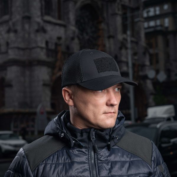 M-Tac бейсболка тактична з сіткою Elite Flex Black 40560002_XS фото