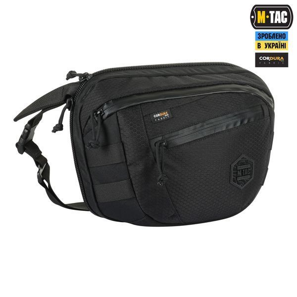 M-Tac сумка Sphaera Hex Hardsling Bag Large Elite Black 51414002 фото