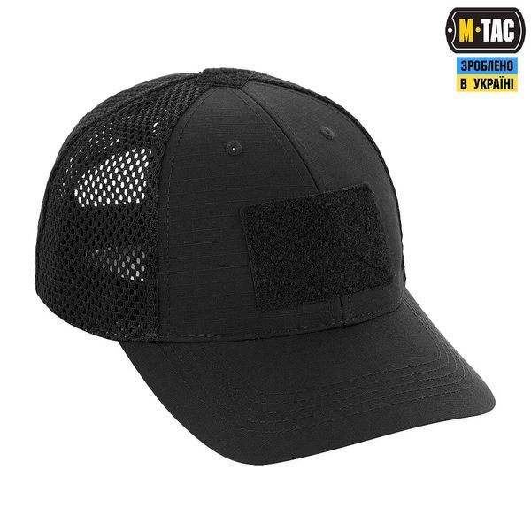 M-Tac бейсболка тактична з сіткою Elite Flex Black 40560002_XS фото