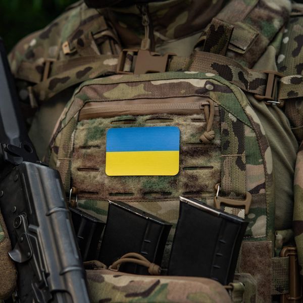M-Tac нашивка прапор України (80х50 мм) Yellow/Blue 51567015 фото