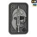 M-Tac нашивка Molon Labe Ace 3D PVC Grey 51127011 фото