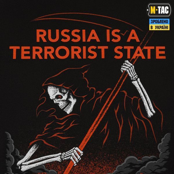 M-Tac футболка russia is a terrorist state Cotton Hard Black 80166002_XS фото