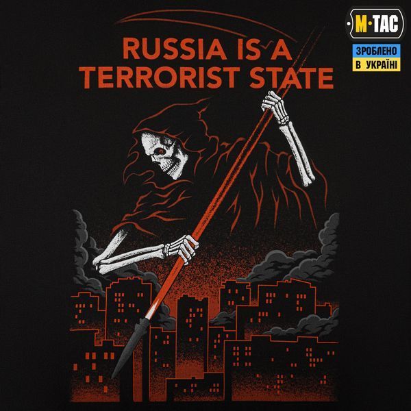 M-Tac футболка russia is a terrorist state Cotton Hard Black 80166002_XS фото