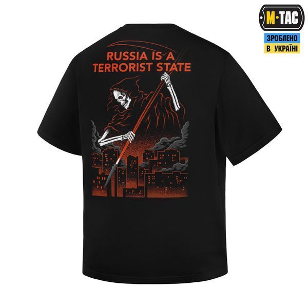 M-Tac футболка russia is a terrorist state Cotton Hard Black 80166002_XS фото