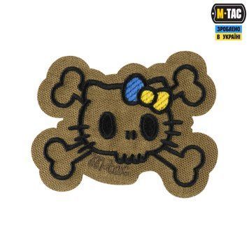 M-Tac нашивка KITTY контур (вишивка) Coyote 51386205 фото