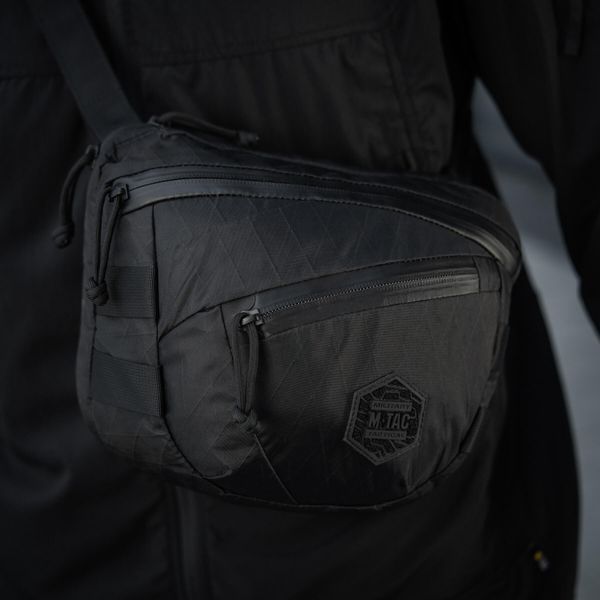 M-Tac сумка Sphaera Hardsling Bag X-Pac Elite Black 10383002 фото