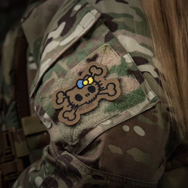 M-Tac нашивка KITTY контур (вишивка) Coyote 51386205 фото