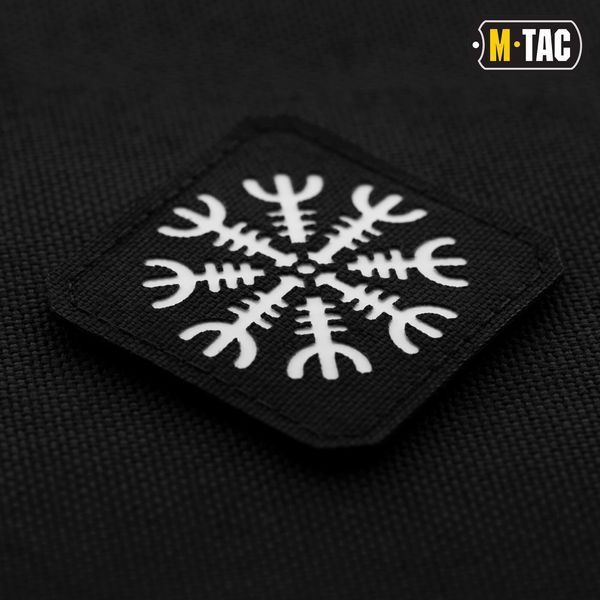 M-Tac нашивка шолом Жаху Laser Cut Black/GID 51220299 фото