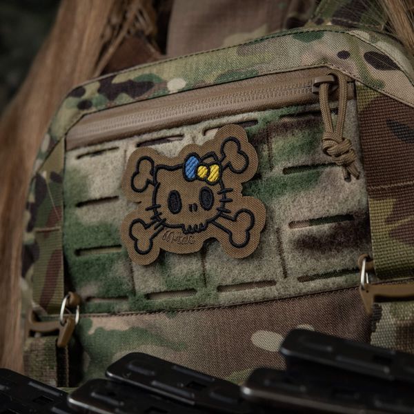 M-Tac нашивка KITTY контур (вишивка) Coyote 51386205 фото