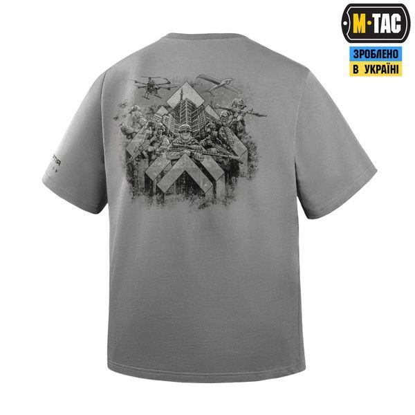 M-Tac футболка Хартія Oversize Light Grey 80115011_XS фото
