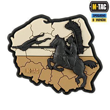 M-Tac нашивка Husaria 3D PVC Coyote 51010005 фото
