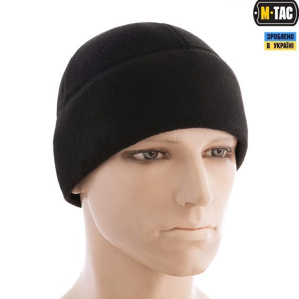 M-Tac шапка Watch Cap фліс (260г/м2) with Slimtex Black 40003202_S фото