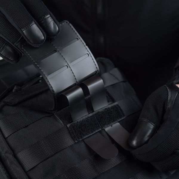 M-Tac панель для нашивок на MOLLE 80x135 Black 10122002 фото