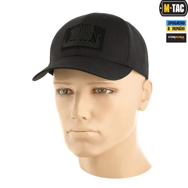 M-Tac нашивка Драккар скрізна Laser Cut Black 51170002 фото
