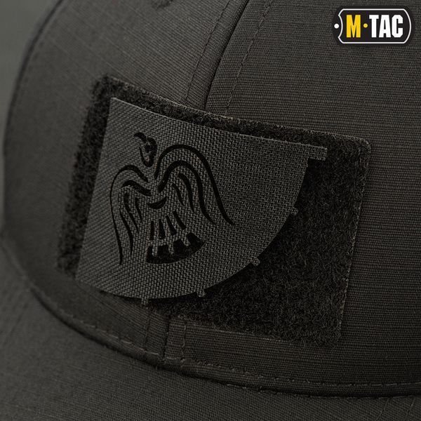 M-Tac нашивка Стяг Крука скрізна Laser Cut Black 51172002 фото