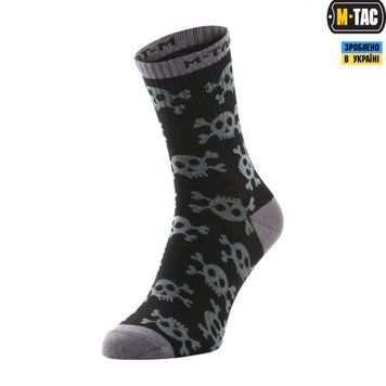 M-Tac шкарпетки легкі Mk.3 Pirate Skull Black 30903902_39-42 фото