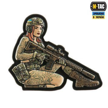 M-Tac нашивка Tactical girl №2 Skandinavik PVC MC 51116202 фото