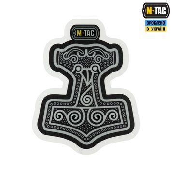 M-Tac наклейка Mj&ouml;lnir Large світловідбиваюча Black 51429002-L фото