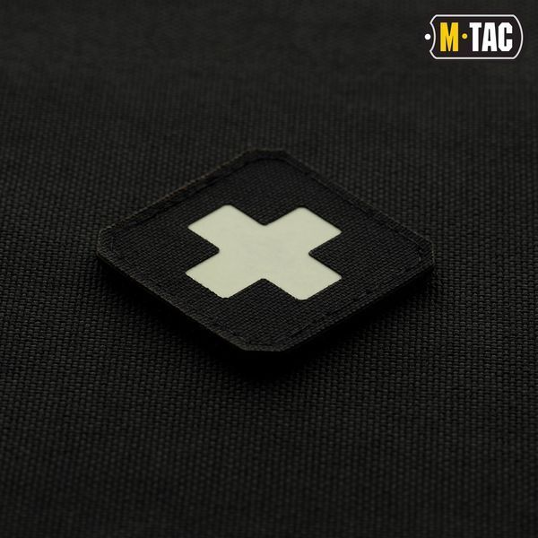 M-Tac нашивка Medic Cross Laser Cut Black/GID 51122299 фото