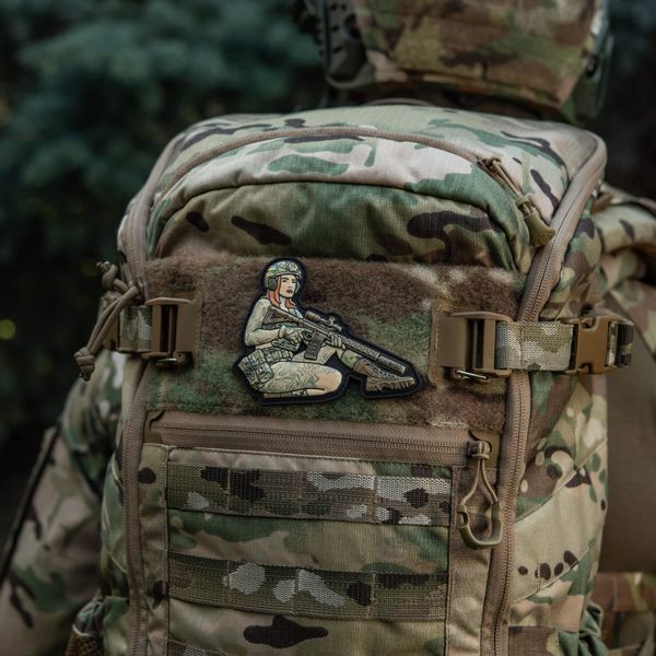 M-Tac нашивка Tactical girl №2 Skandinavik PVC MC 51116202 фото
