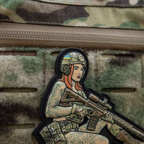 M-Tac нашивка Tactical girl №2 Skandinavik PVC MC 51116202 фото