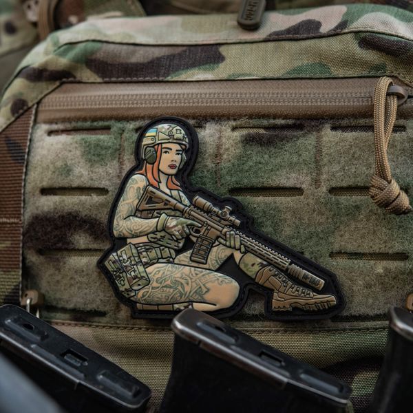 M-Tac нашивка Tactical girl №2 Skandinavik PVC MC 51116202 фото
