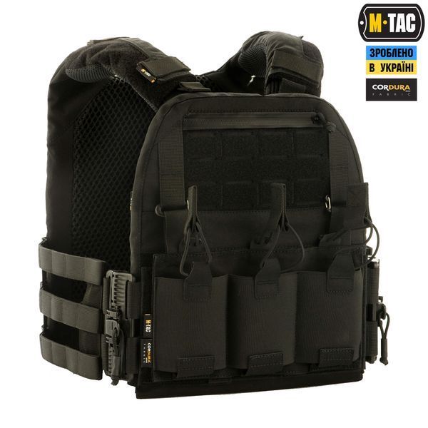 M-Tac плитоноска Cuirass QRS Black 10156002 фото