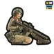 M-Tac нашивка Tactical girl №2 Skandinavik PVC MC 51116202 фото 1