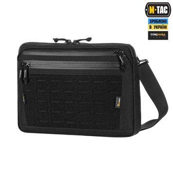 M-Tac сумка Admin Bag Large Elite з липучкою Hex Black 10425002 фото