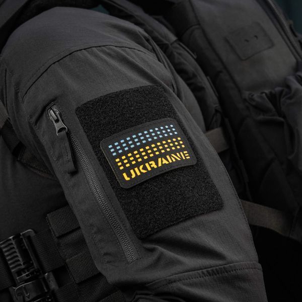 M-Tac нашивка Ukraine Laser Cut Black/Yellow/Blue/GID 51498902 фото