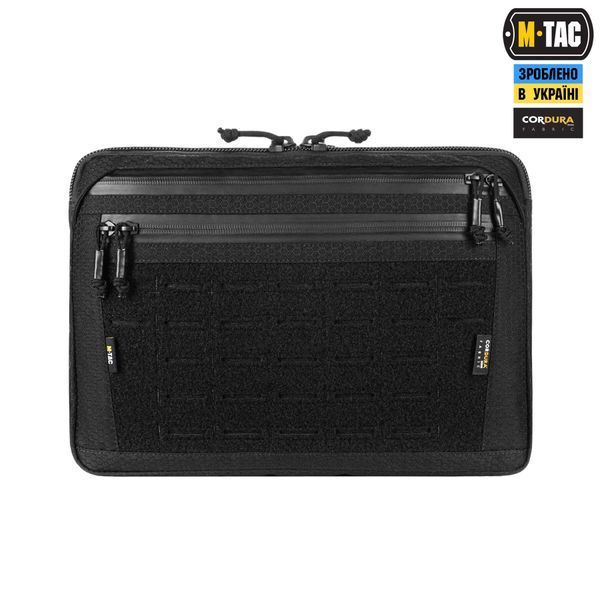 M-Tac сумка Admin Bag Large Elite з липучкою Hex Black 10425002 фото