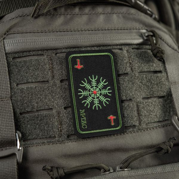 M-Tac нашивка карта Шолом Жаху (вишивка) Black/Olive 51392201 фото