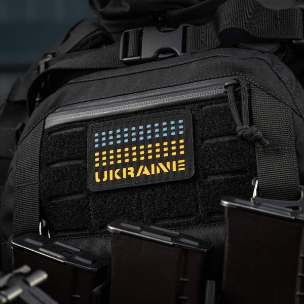 M-Tac нашивка Ukraine Laser Cut Black/Yellow/Blue/GID 51498902 фото