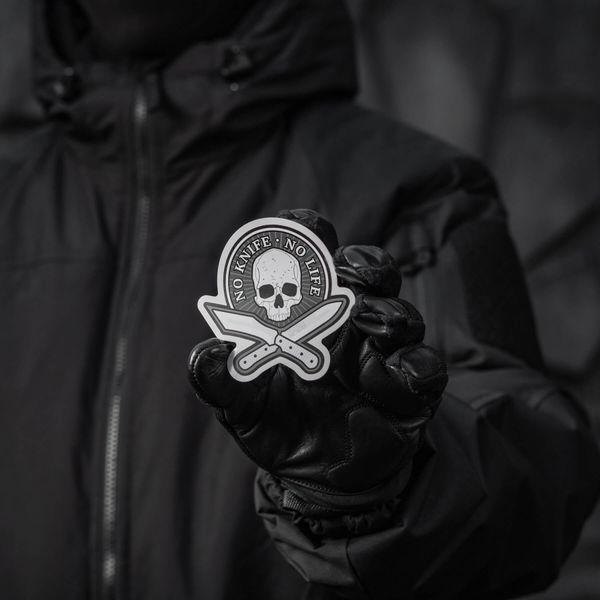 M-Tac наклейка No Knife - No Life світловідбиваюча 51368002 фото