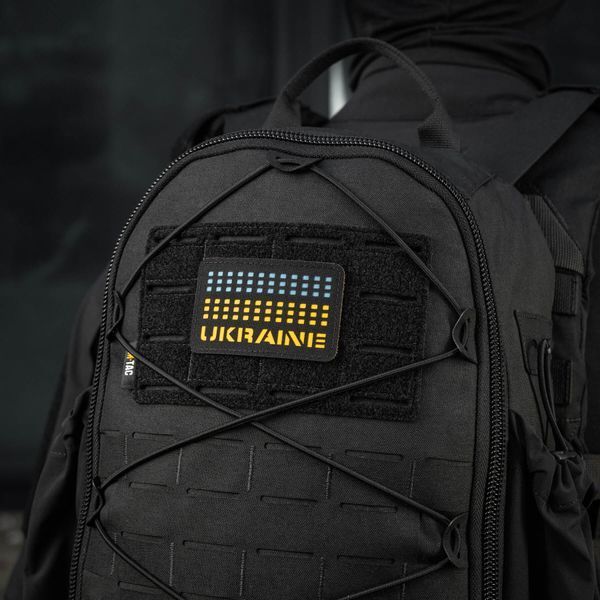 M-Tac нашивка Ukraine Laser Cut Black/Yellow/Blue/GID 51498902 фото