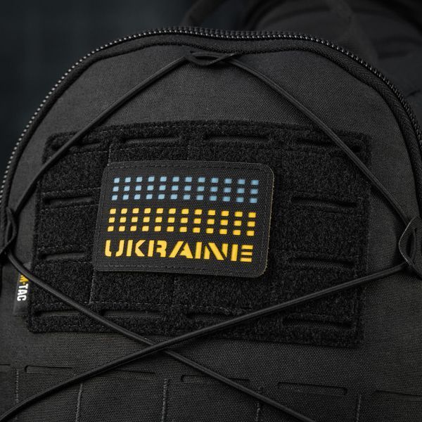 M-Tac нашивка Ukraine Laser Cut Black/Yellow/Blue/GID 51498902 фото