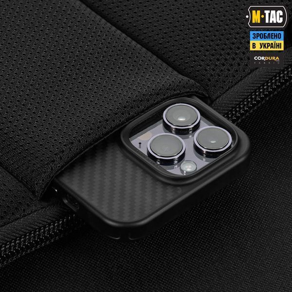 M-Tac сумка Admin Bag Large Elite з липучкою Hex Black 10425002 фото