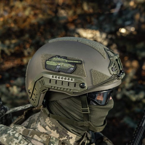 M-Tac нашивка LEOPARD 2 (PVC) Olive 51348358 фото