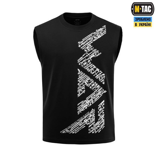 M-Tac футболка безрукавка WAR Cotton Hard Black 80155002_M фото