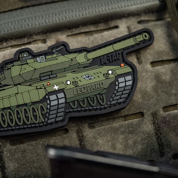 M-Tac нашивка LEOPARD 2 (PVC) Olive 51348358 фото