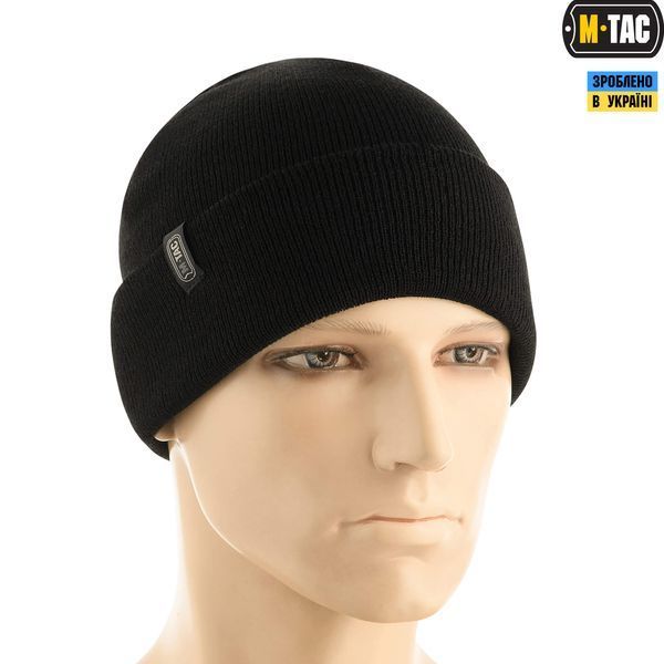 M-Tac шапка тонка в'язка 100% акрил Black 40546002_S/M фото