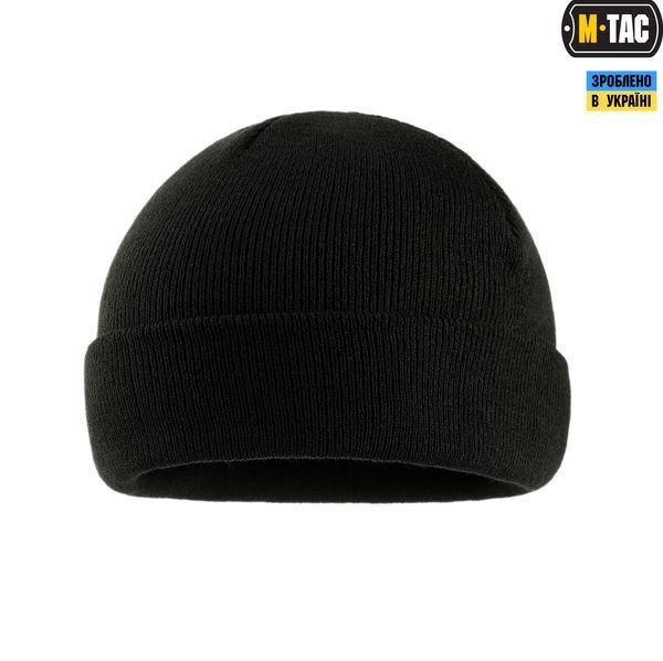 M-Tac шапка тонка в'язка 100% акрил Black 40546002_S/M фото