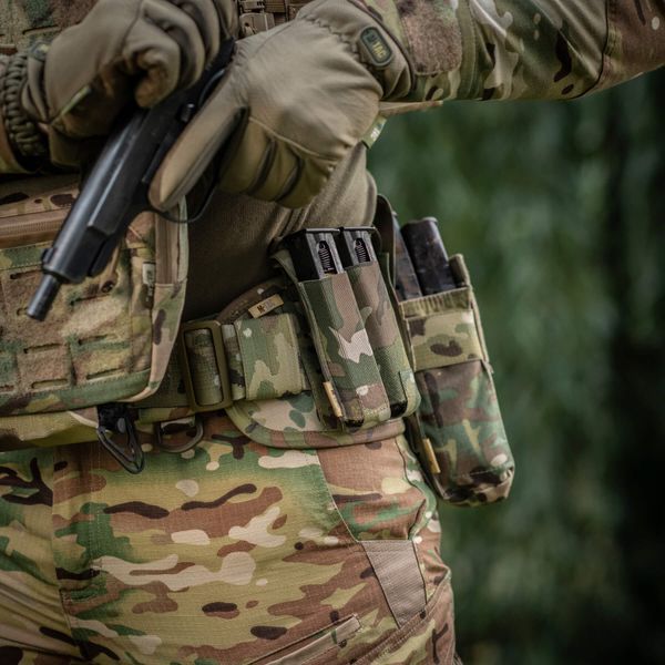 M-Tac підсумок подвійний для пістолетного магазина АПС Laser Cut Multicam 10379008 фото