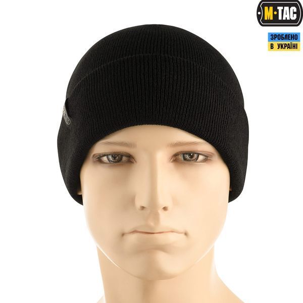 M-Tac шапка тонка в'язка 100% акрил Black 40546002_S/M фото