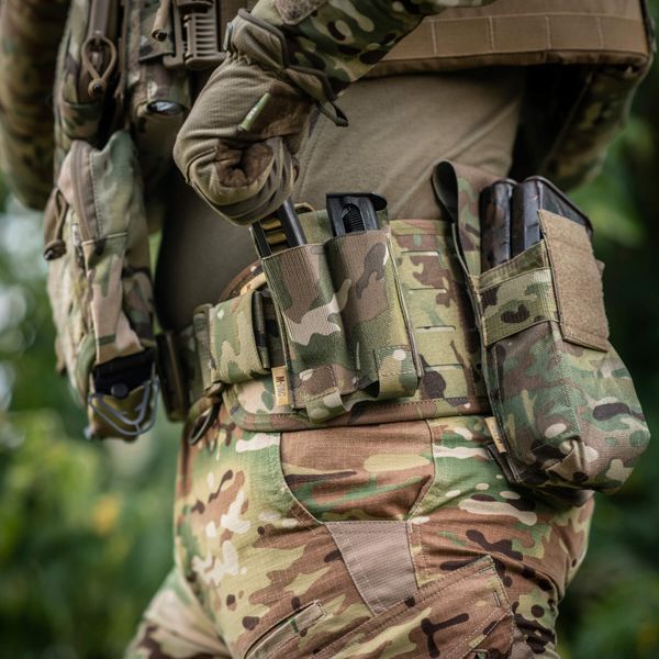M-Tac підсумок подвійний для пістолетного магазина АПС Laser Cut Multicam 10379008 фото