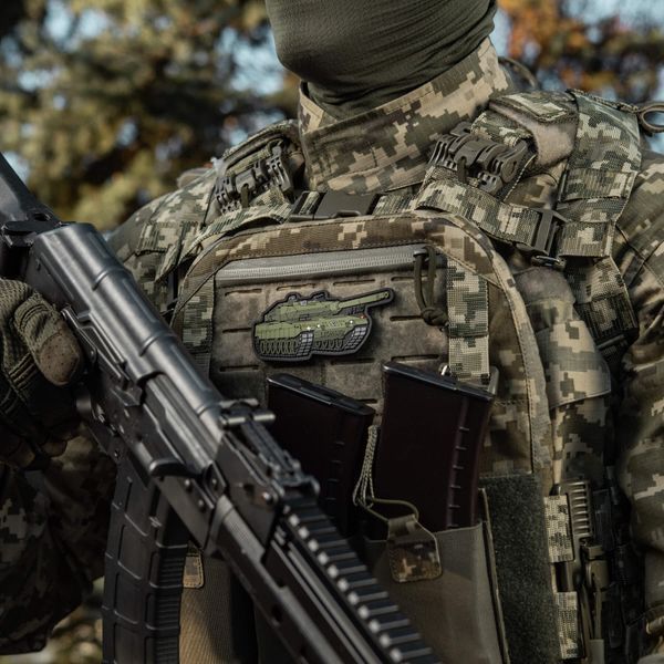 M-Tac нашивка LEOPARD 2 (PVC) Olive 51348358 фото