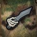 M-Tac нашивка Skeleton Knife PVC Grey 51575011 фото 8