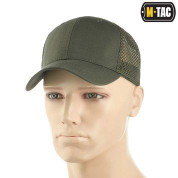 M-Tac бейсболка з сіткою Flex ріп-стоп Army Olive 40569062_S/M фото