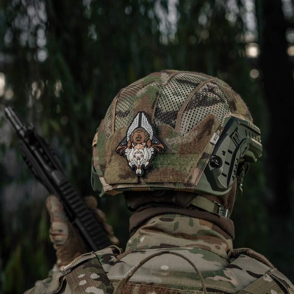 M-Tac нашивка Odin Tactical 3D PVC White/Coyote 51469003 фото